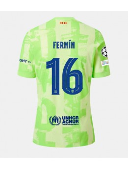 Barcelona Fermin Lopez #16 Ausweichtrikot 2024-25 Kurzarm